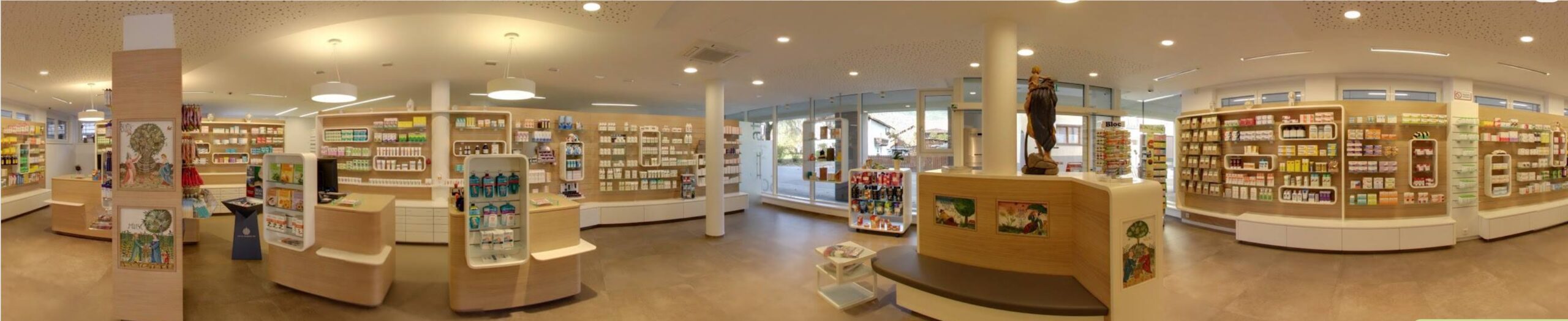 Innenansicht Apotheke Inzing